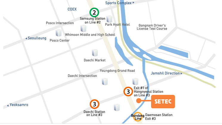 首尔贸易会展中心Seoul Trade Exhibition Center Setec