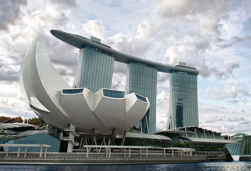 新加坡滨海湾金沙会展中心Marina Bay Sands