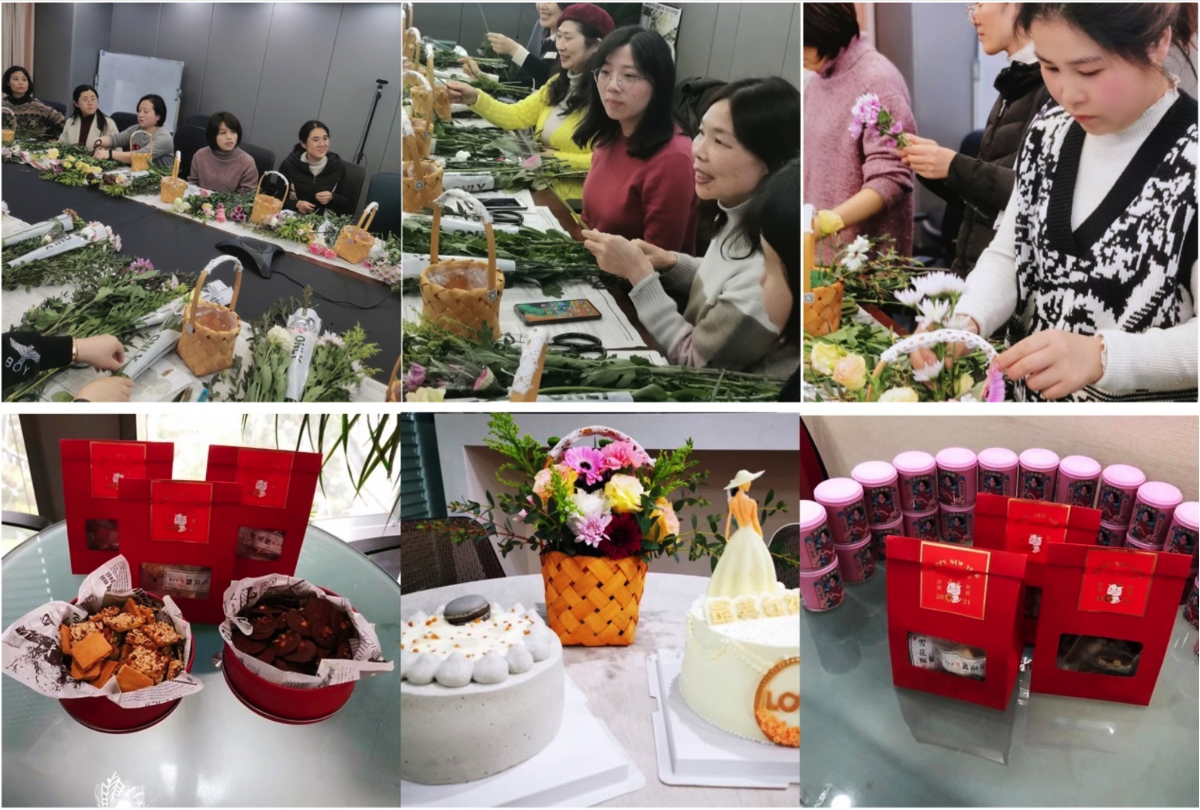 花点时间 与花相伴--三川欢庆2022年三八女神节