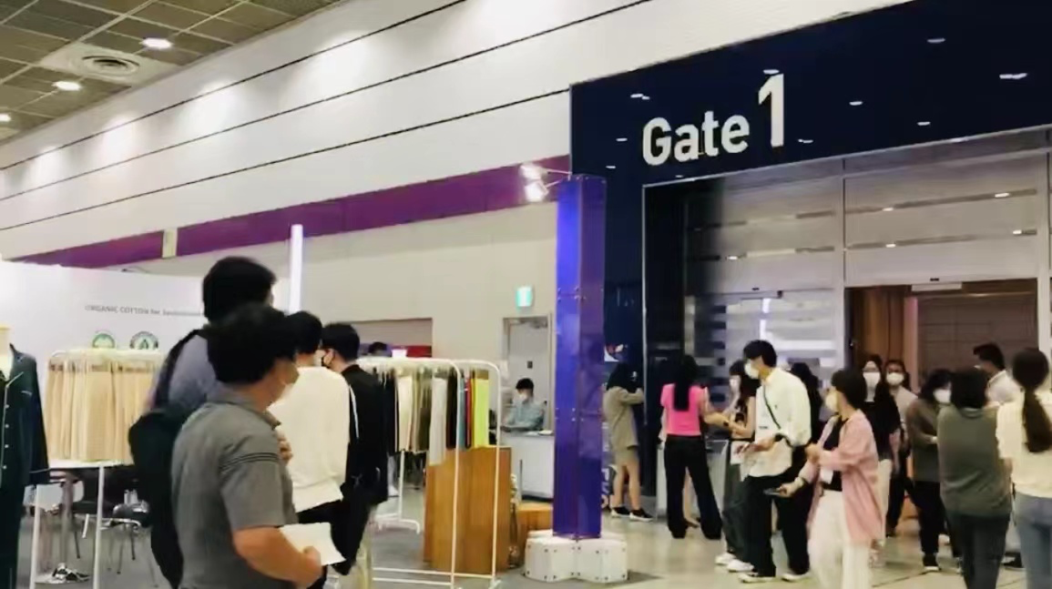 绍兴·越城“一码找订单”境外代参展专区精彩亮相2022韩国首尔服装展览会（Preview In Seoul 2022）！